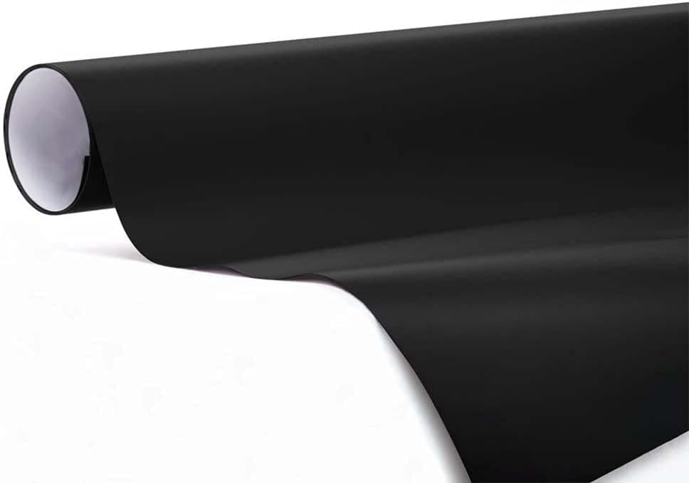 Gloss Black Vinyl Wrap Roll 4ft x 5ft Pack of 2 P460117
