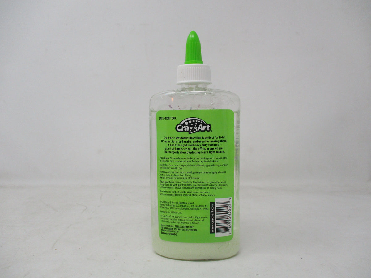 Washable Glow Glue, 7.5 oz D8463
