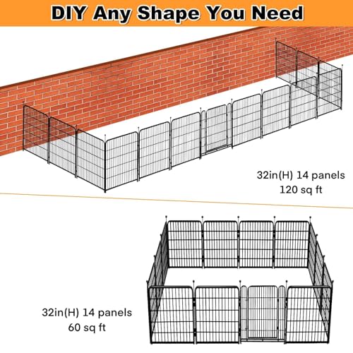12 Panels No Dig Garden Fence O756479