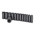 1/2 in. Drive SAE Impact Deep Socket Set, 13 Piece D3071