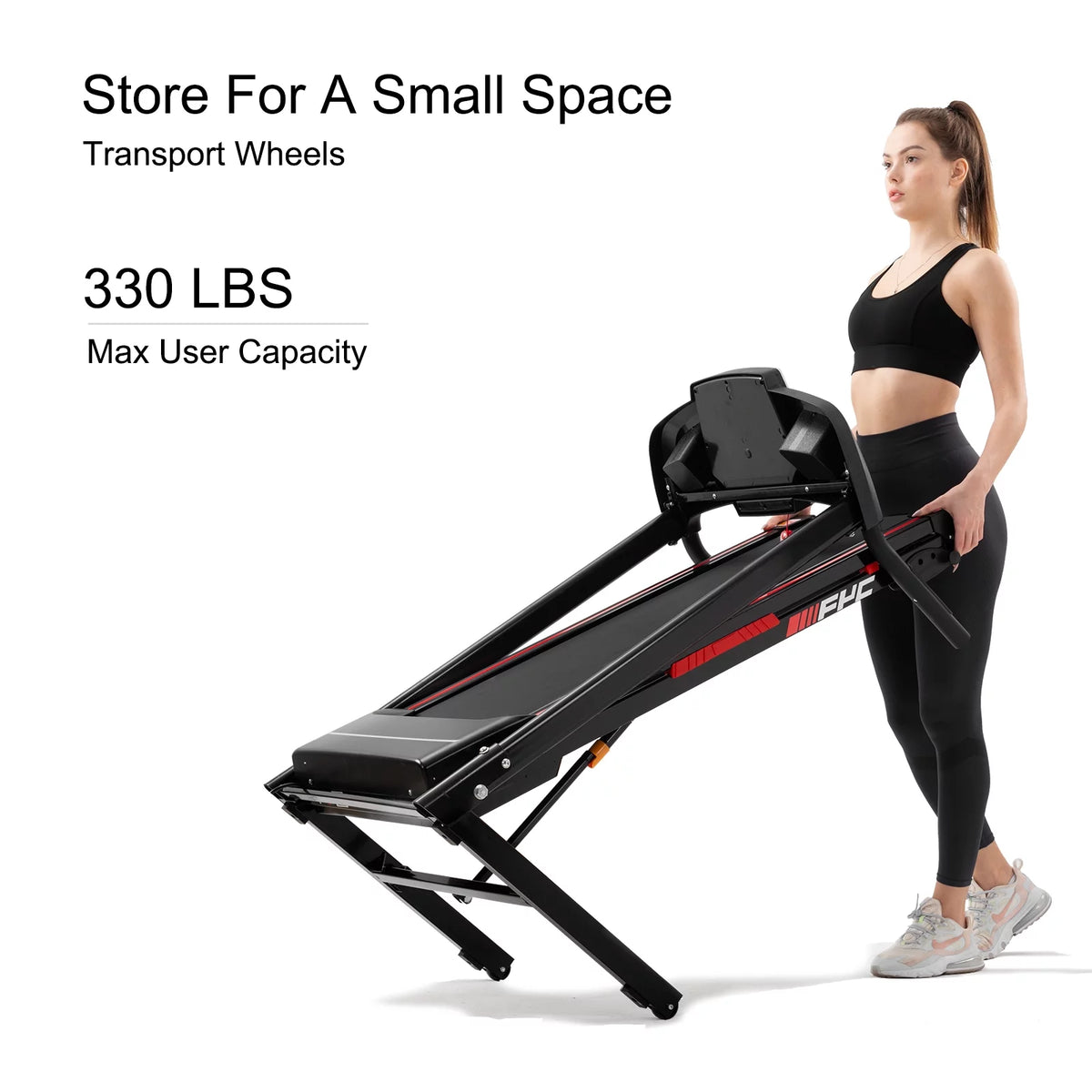 Folding Electric Treadmill with Incline A1020