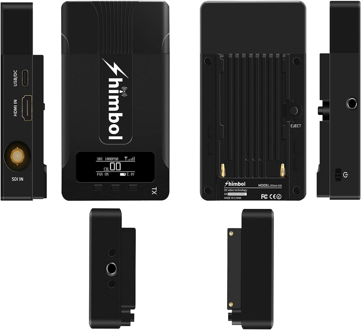 1080P60 HDMI&SDI Wireless Video Transmission System Transmitter & Receiver Y381