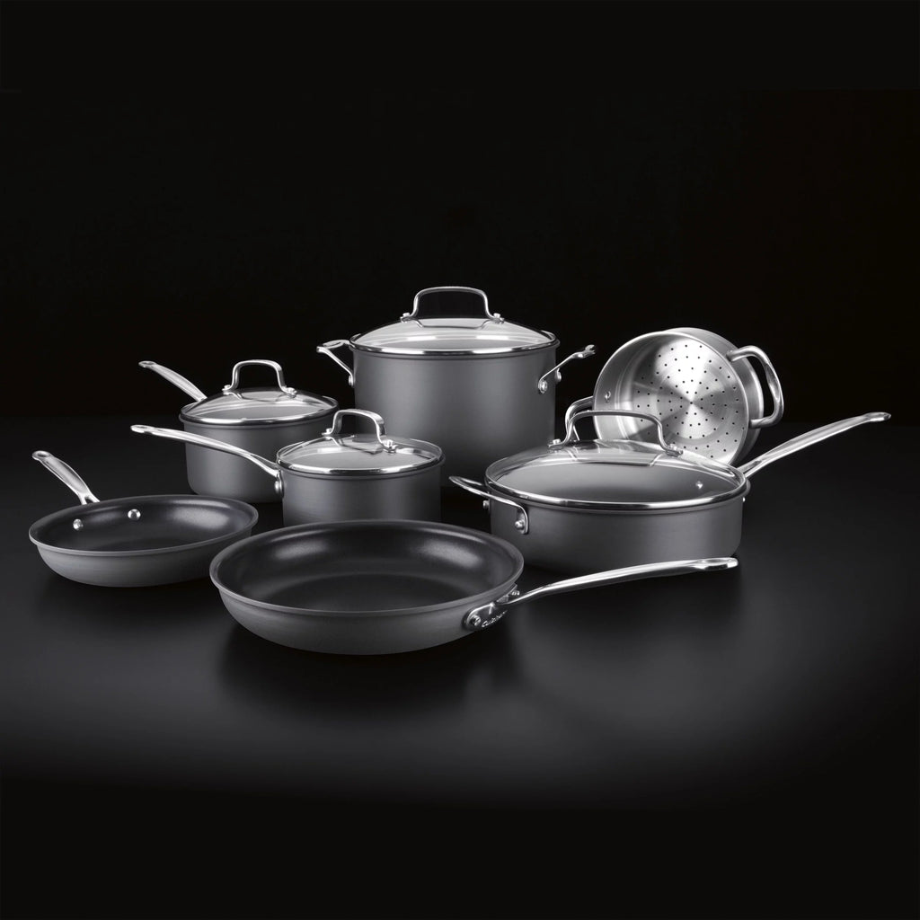 11 Piece Hard Anodized Cookware Set X133