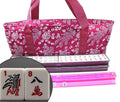 Violet Red 166 Tiles American Mahjong Set with Soft Bag S3296