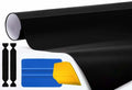 Gloss Black Vinyl Wrap Roll 4ft x 5ft Pack of 2 P460117