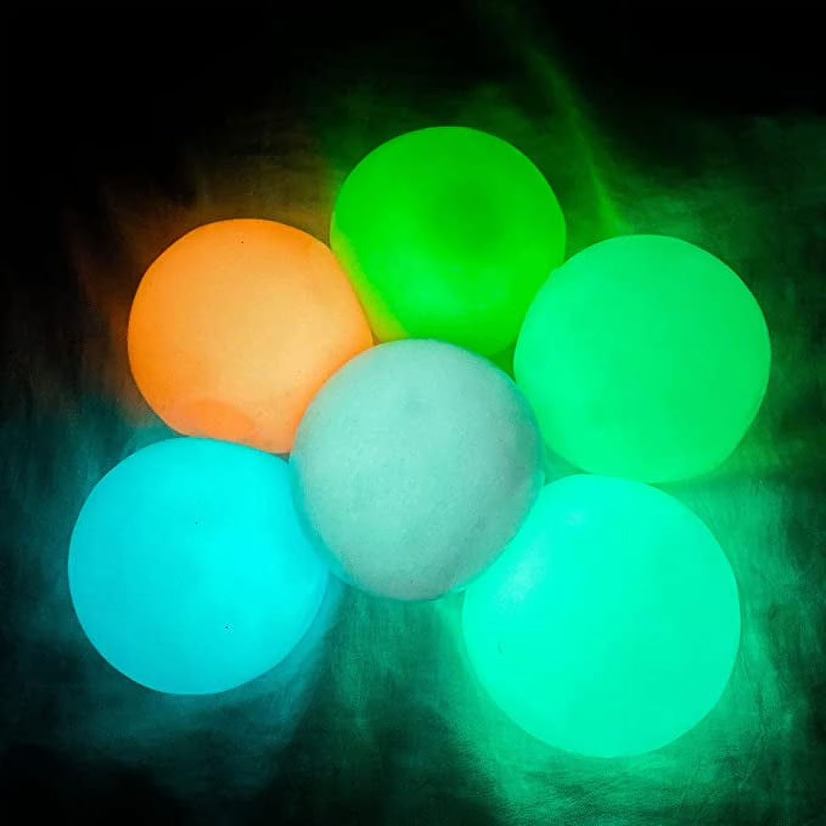 Glow in the Dark Sticky Balls H128