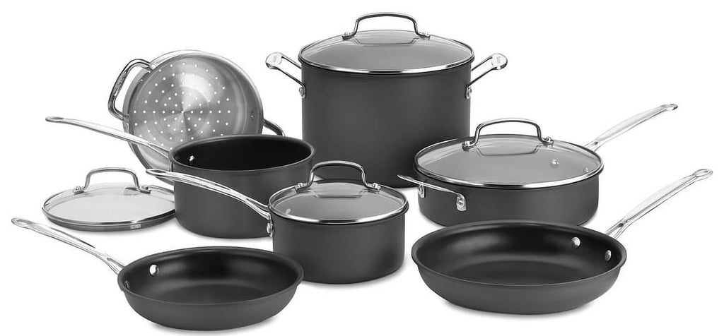 11 Piece Hard Anodized Cookware Set X133