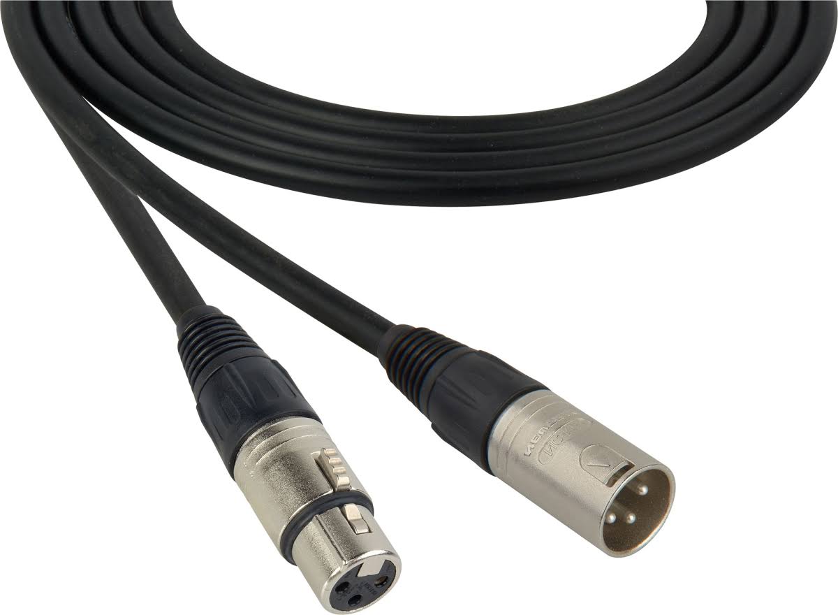 100 ft. Mogami Microphone Cable XLR Male to Female Orange L386